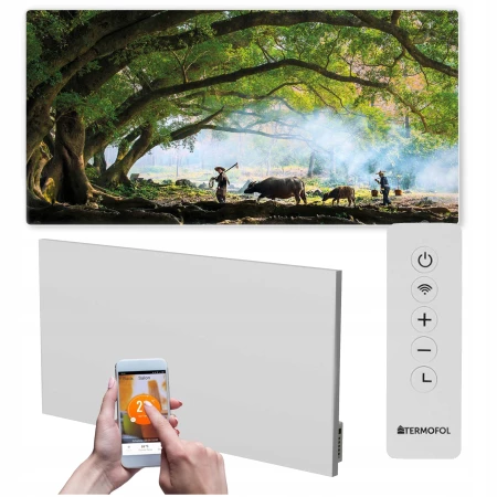 GRZEJNIK na podczerwień obraz 700W 120x60cm WiFi