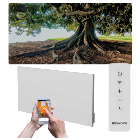 GRZEJNIK na podczerwień obraz 700W 120x60cm WiFi