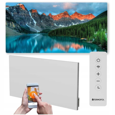 GRZEJNIK na podczerwień obraz 700W 120x60cm WiFi