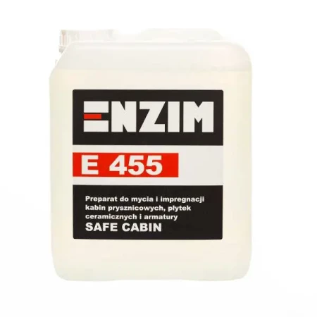 E455 – Płyn do mycia i impregnacji kabin i płytek ceramicznych Safe Cabin 0,5L